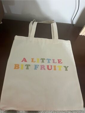 Cherry Kitten LGBT A Little Bit Fruity Tote Bag